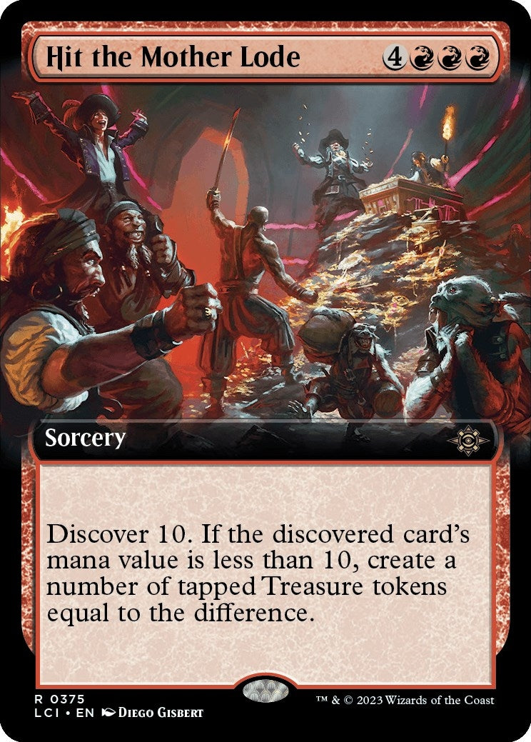 Image for Hit the Mother Lode (Extended Art) (375) - Magic: The Gathering