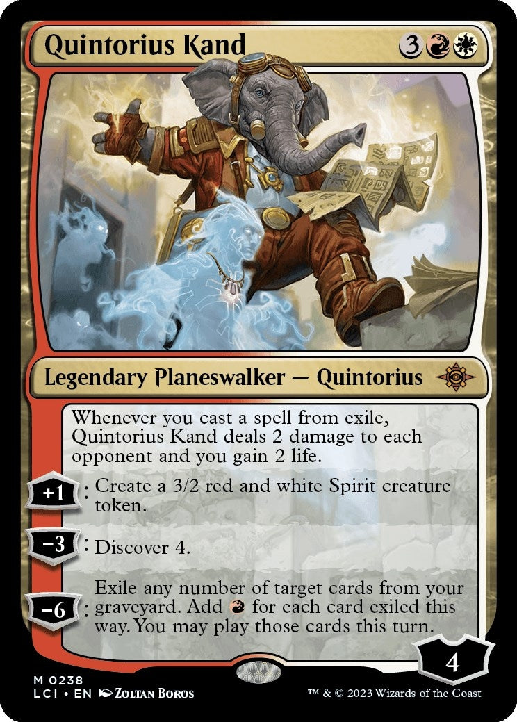 Image for Quintorius Kand (238) - Magic: The Gathering