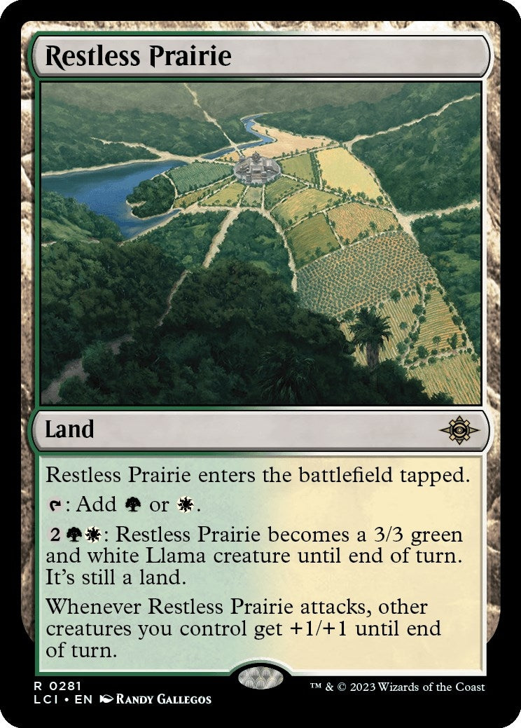 Image for Restless Prairie (281) - Magic: The Gathering