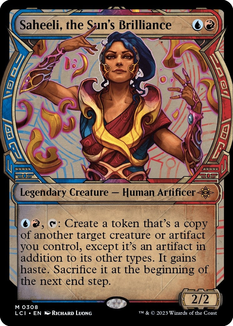Image for Saheeli, the Sun's Brilliance (Showcase) (308) - Magic: The Gathering