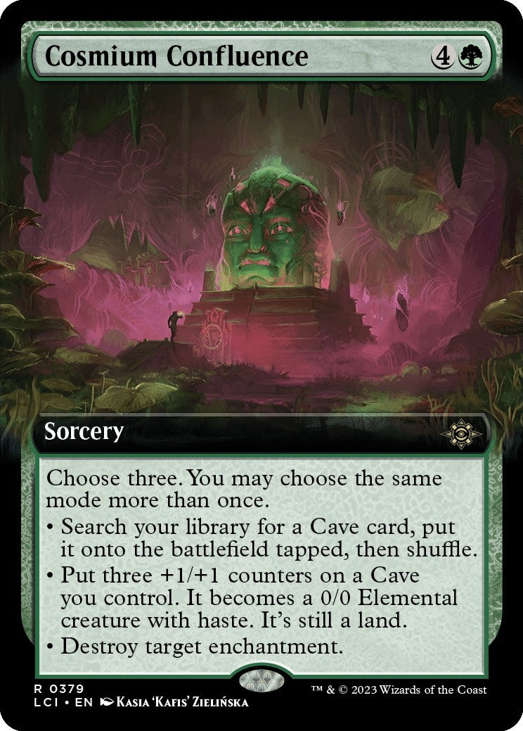 Image for Cosmium Confluence (Extended Art) (379) - Magic: The Gathering
