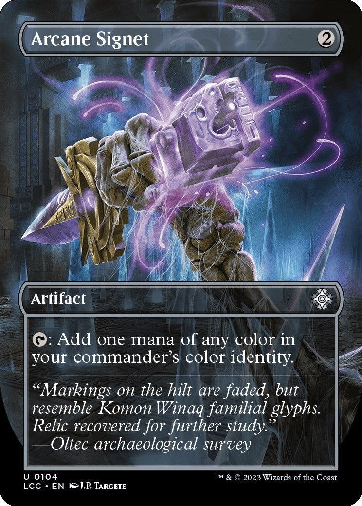 Arcane Signet (Borderless) (104)