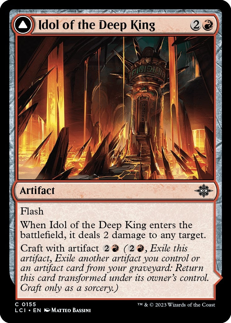Image for Idol of the Deep King (155) - Magic: The Gathering