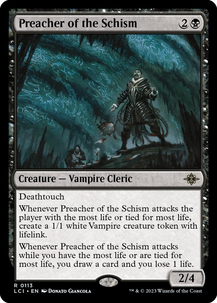 Image for Preacher of the Schism (113) - Magic: The Gathering