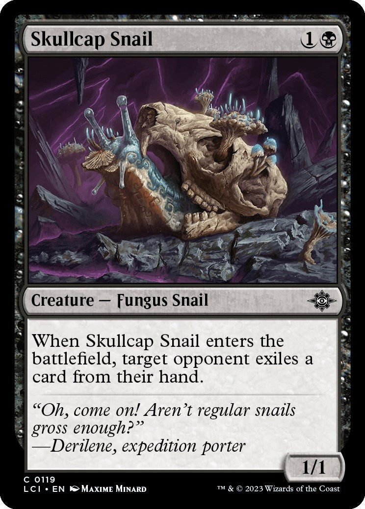 Image for Skullcap Snail (119) - Magic: The Gathering