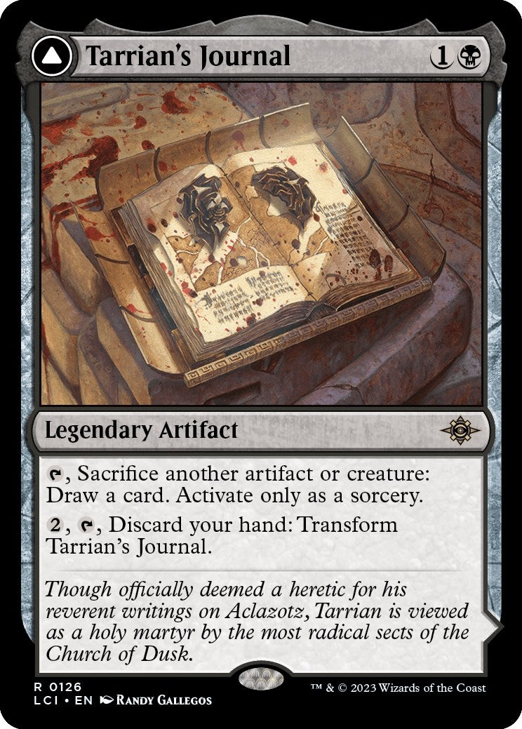 Image for Tarrian's Journal (126) - Magic: The Gathering