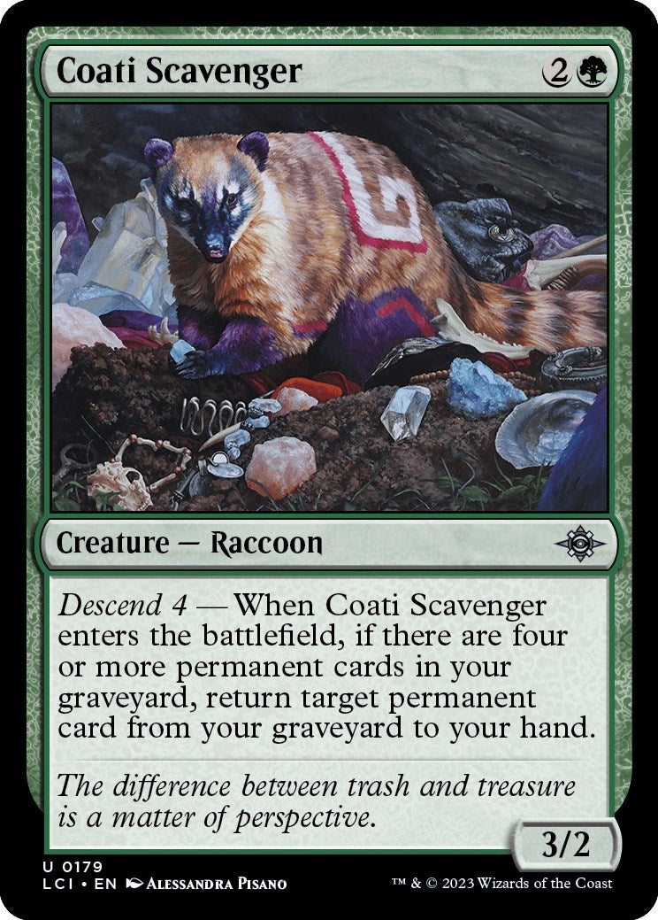 Image for Coati Scavenger (179) - Magic: The Gathering