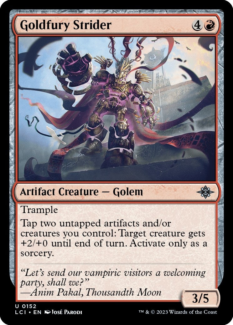 Image for Goldfury Strider (152) - Magic: The Gathering