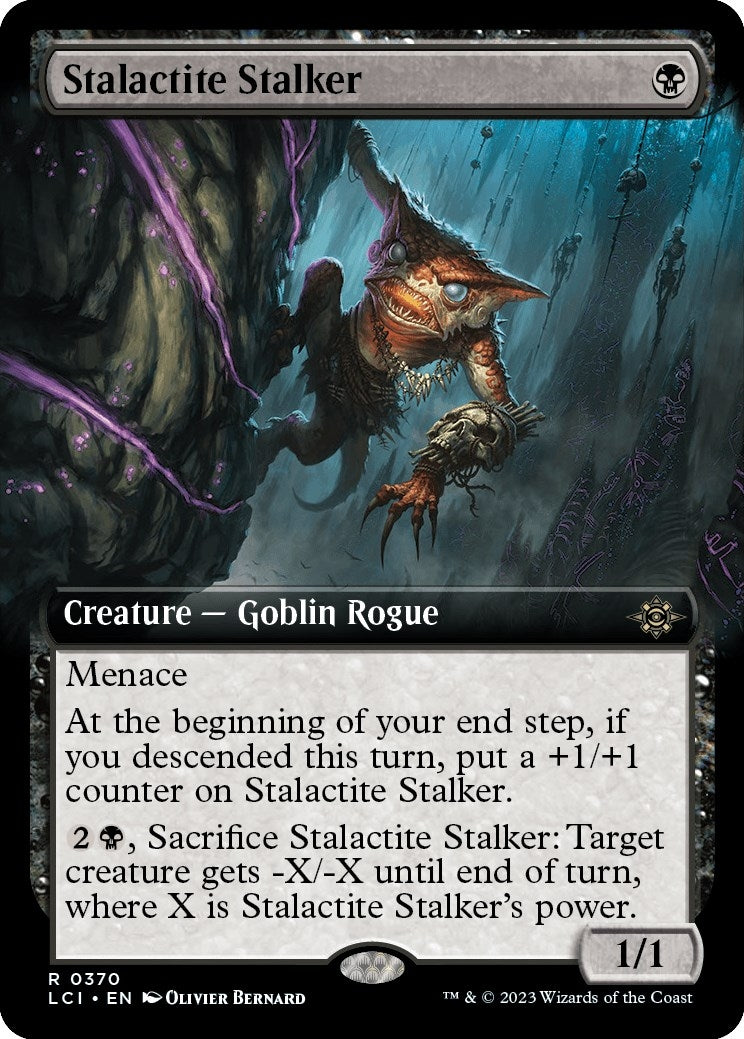 Image for Stalactite Stalker (Extended Art) (370) - Magic: The Gathering