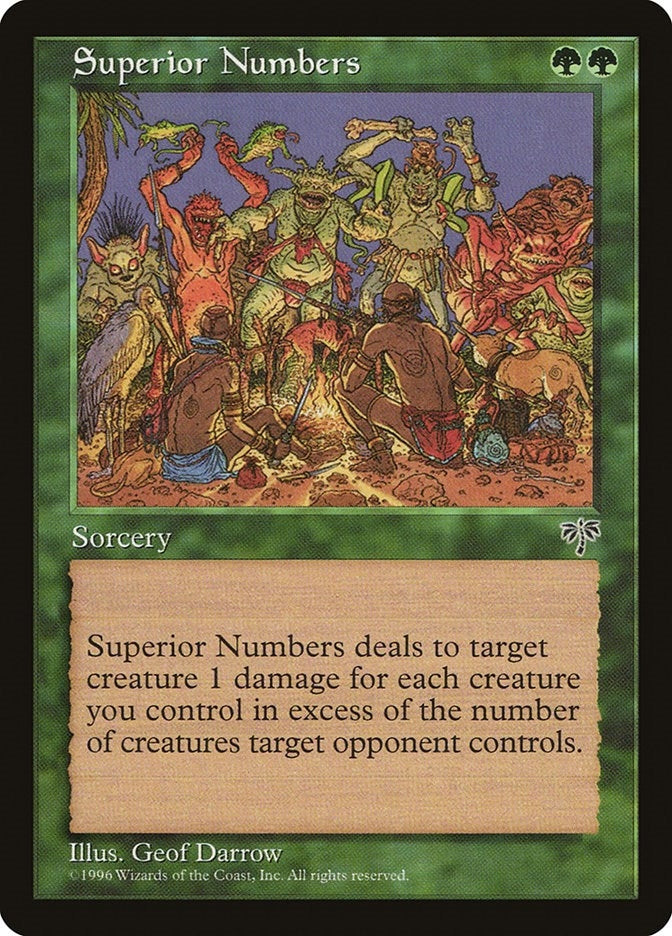 Image for Superior Numbers - Magic: The Gathering