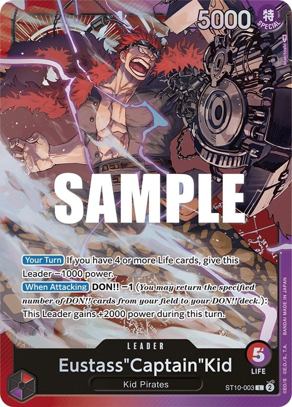 Image for Eustass"Captain"Kid (003) (ST10-003) - One Piece Card Game