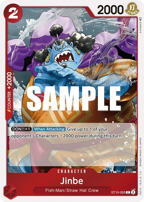 Image for Jinbe (ST10-005) - One Piece Card Game
