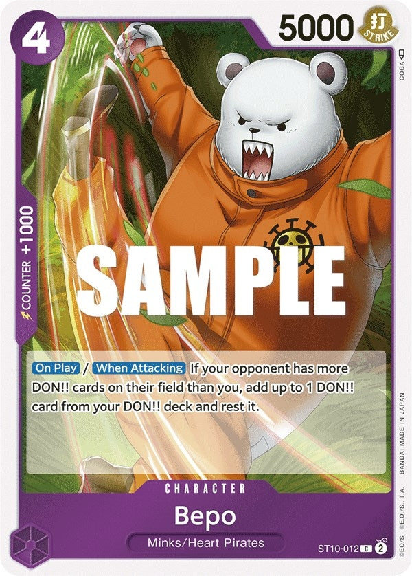 Image for Bepo (ST10-012) - One Piece Card Game