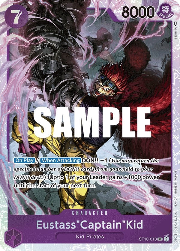 Image for Eustass"Captain"Kid (013) (ST10-013) - One Piece Card Game
