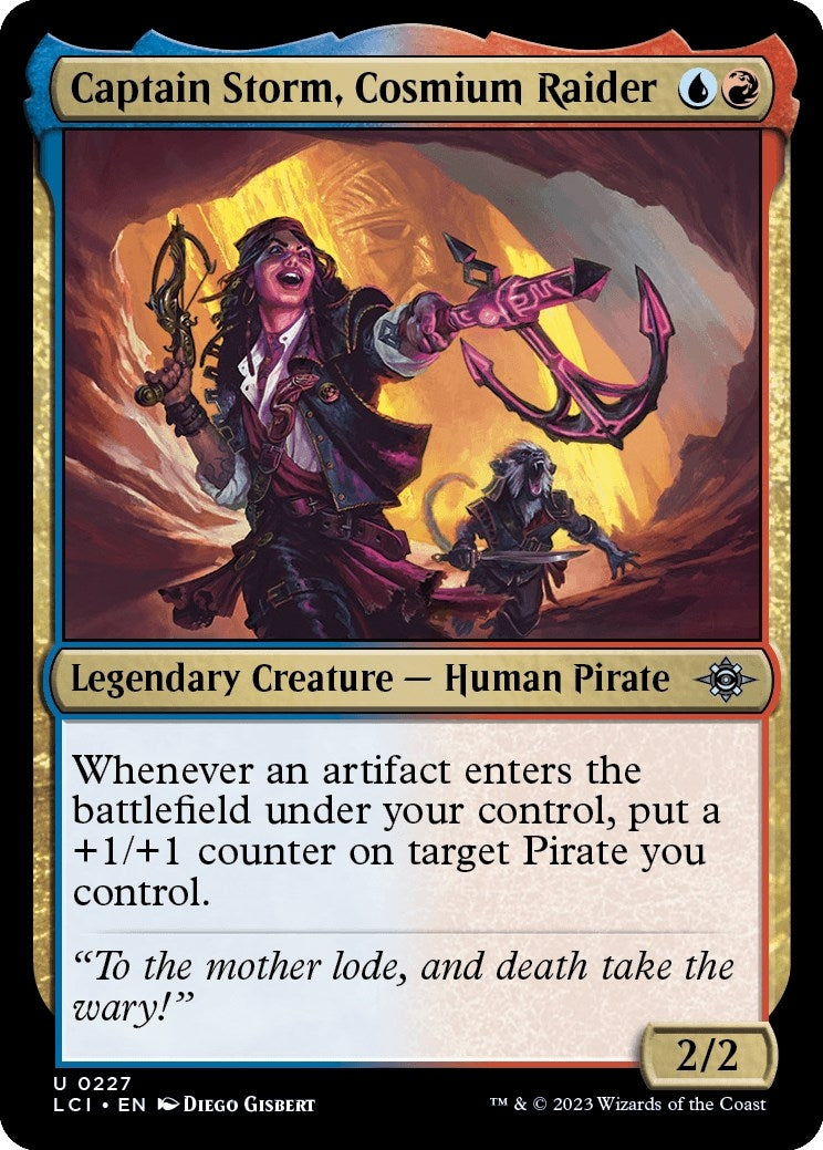 Image for Captain Storm, Cosmium Raider (227) - Magic: The Gathering