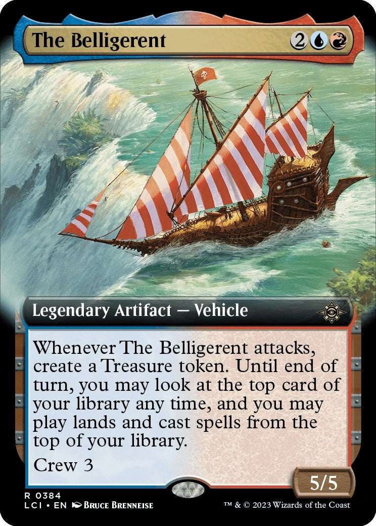 Image for The Belligerent (Extended Art) (384) - Magic: The Gathering