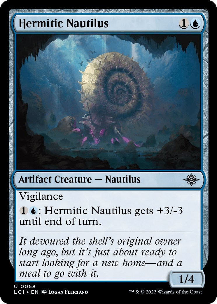 Image for Hermitic Nautilus (58) - Magic: The Gathering