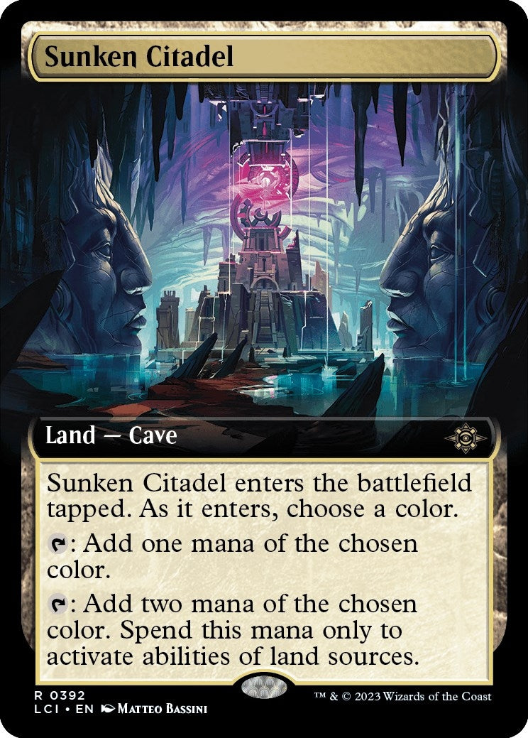 Image for Sunken Citadel (Extended Art) (392) - Magic: The Gathering