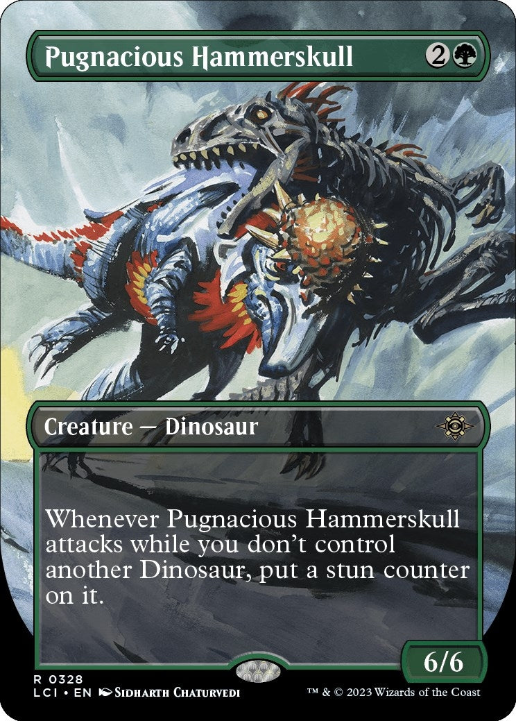 Image for Pugnacious Hammerskull (Borderless) (328) - Magic: The Gathering