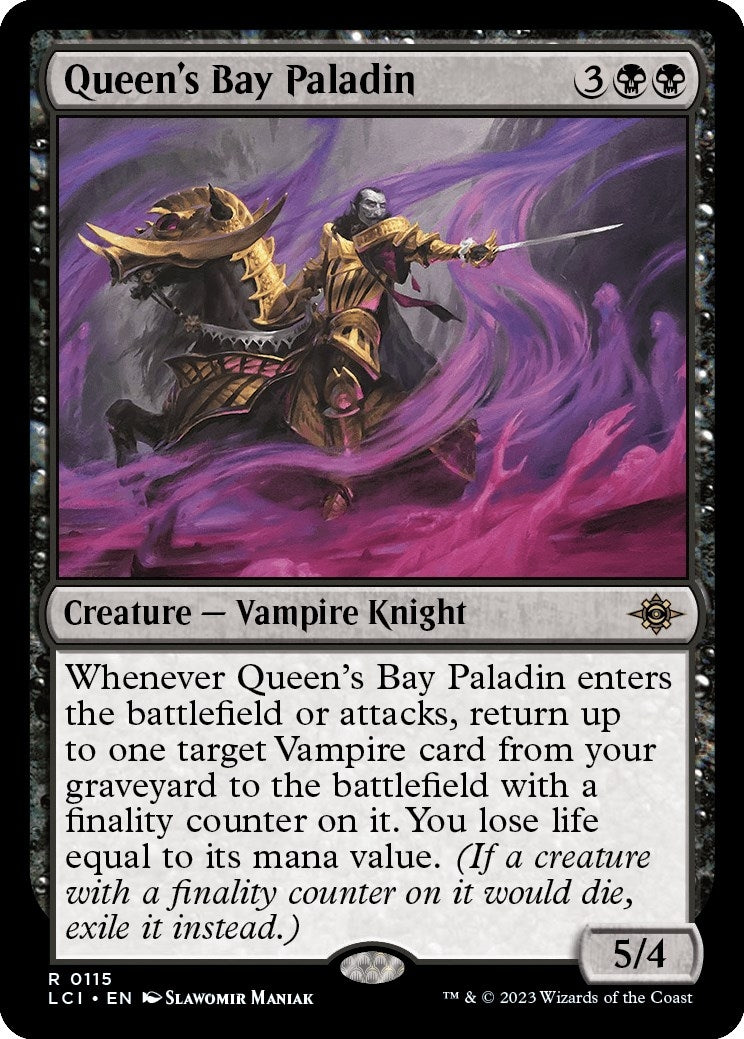 Image for Queen's Bay Paladin (115) - Magic: The Gathering