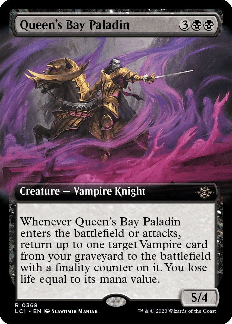 Image for Queen's Bay Paladin (Extended Art) (368) - Magic: The Gathering