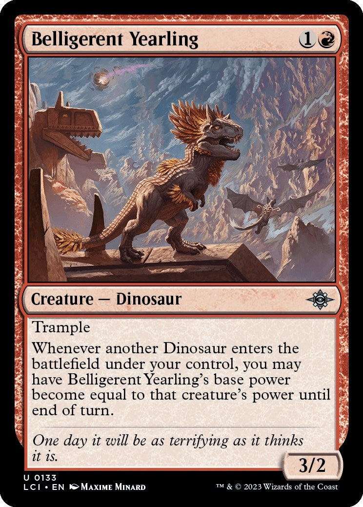 Image for Belligerent Yearling (133) - Magic: The Gathering