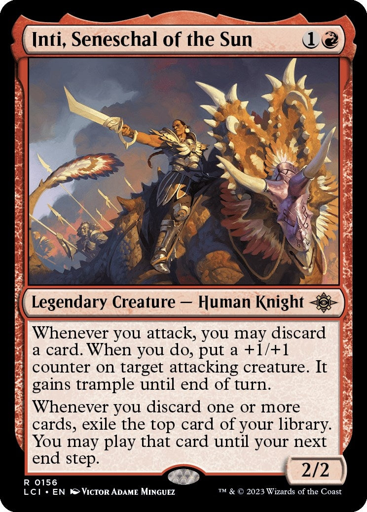 Image for Inti, Seneschal of the Sun (156) - Magic: The Gathering