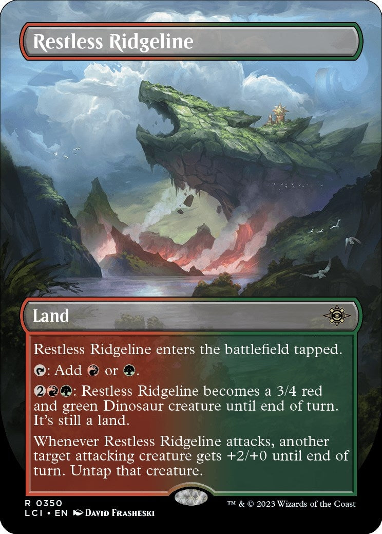 Image for Restless Ridgeline (Borderless) (350) - Magic: The Gathering
