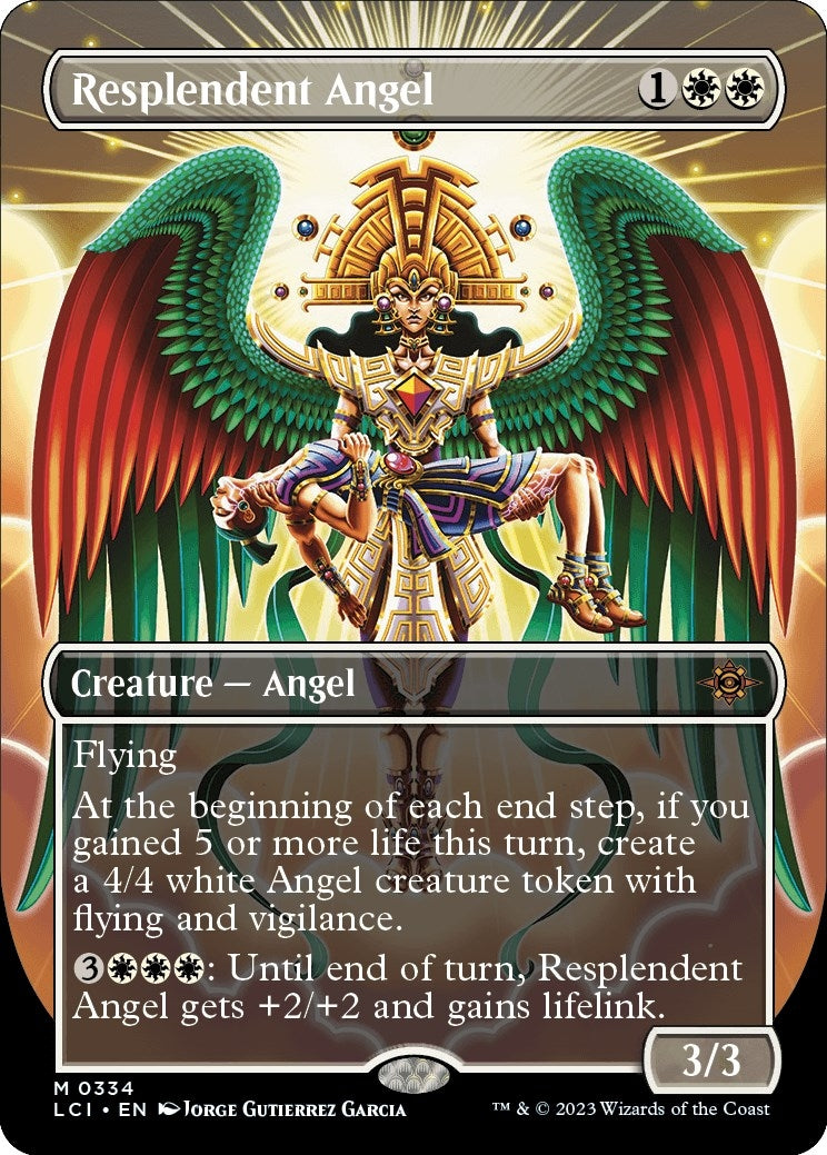 Image for Resplendent Angel (Borderless) (334) - Magic: The Gathering