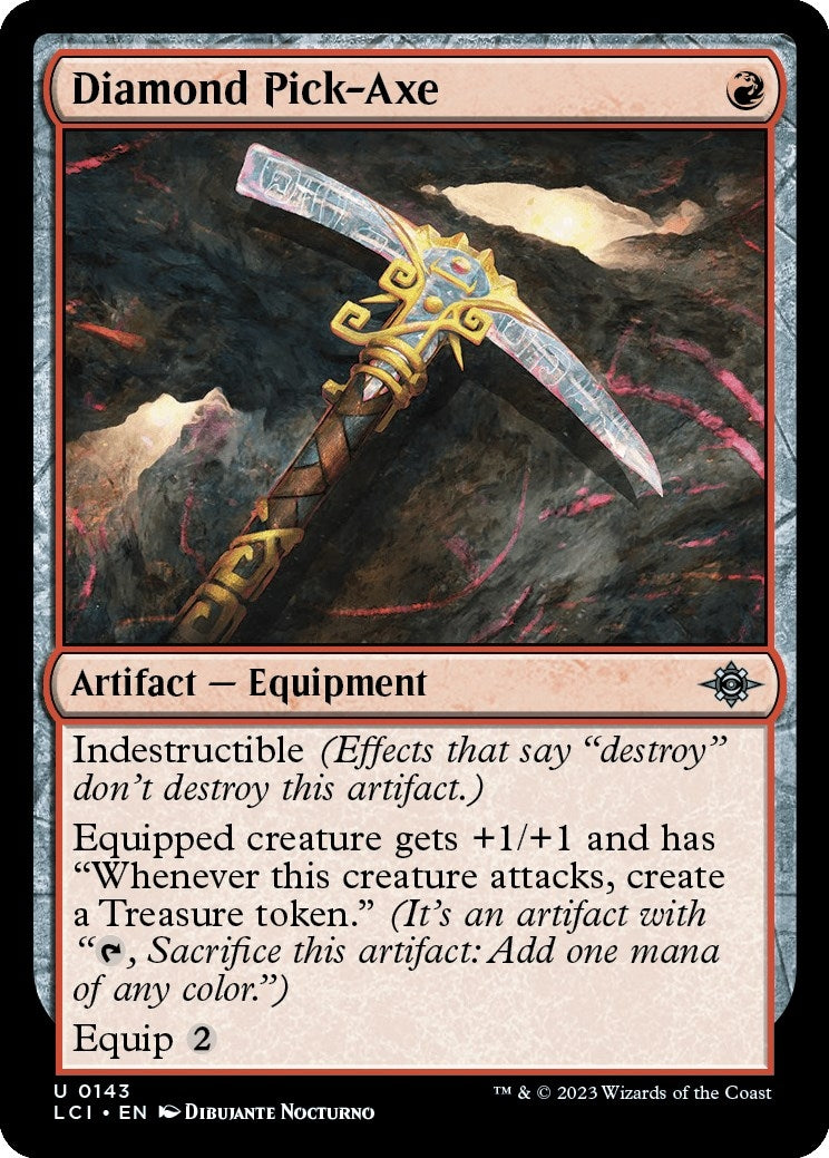 Image for Diamond Pick-Axe (143) - Magic: The Gathering