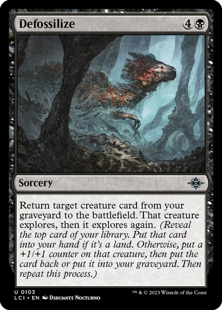Image for Defossilize (103) - Magic: The Gathering