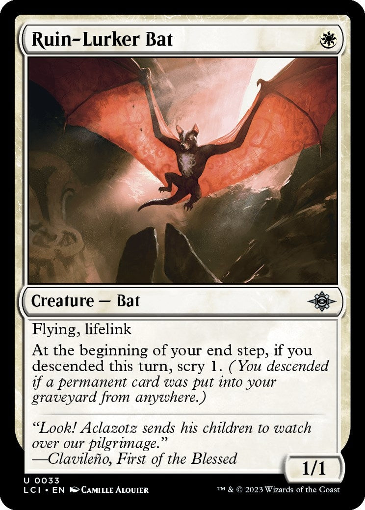 Image for Ruin-Lurker Bat (33) - Magic: The Gathering