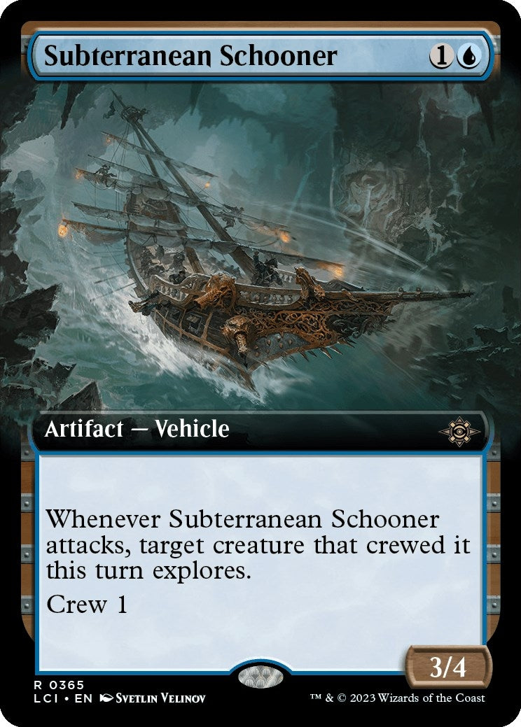 Image for Subterranean Schooner (Extended Art) (365) - Magic: The Gathering