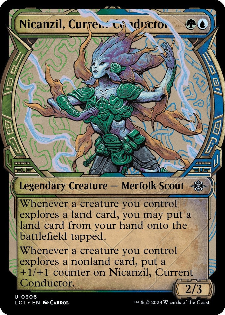 Image for Nicanzil, Current Conductor (Showcase) (306) - Magic: The Gathering