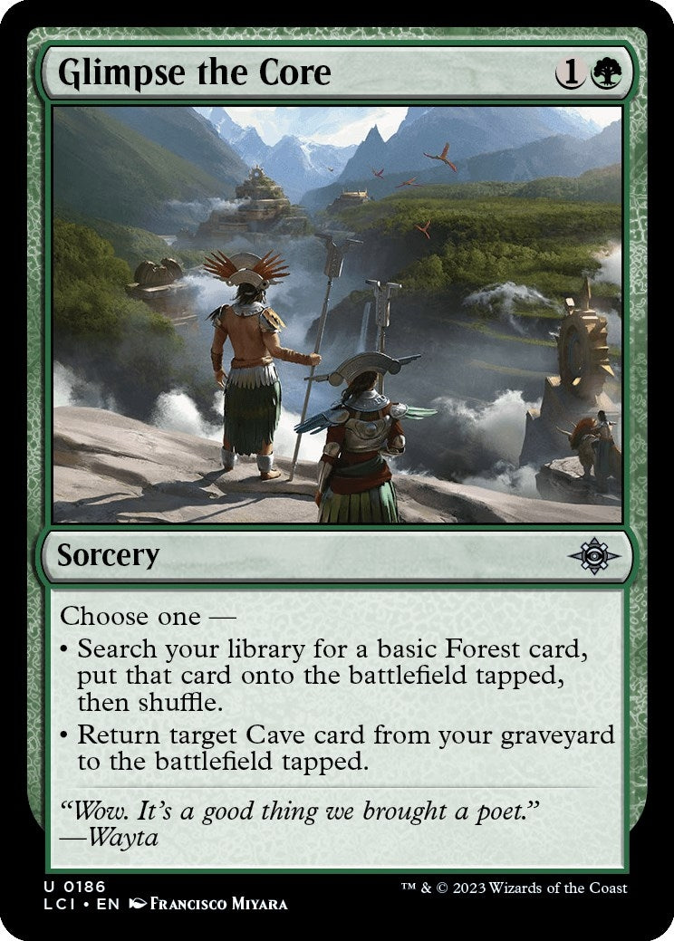 Image for Glimpse the Core (186) - Magic: The Gathering