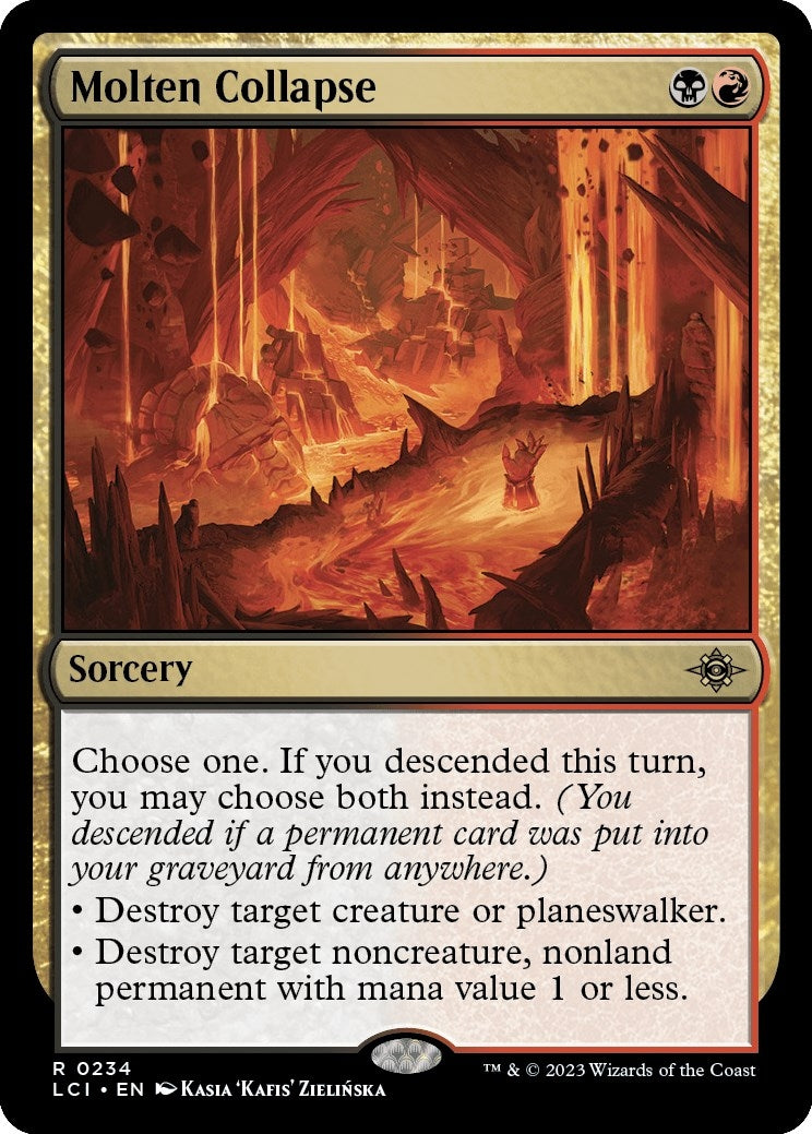 Image for Molten Collapse (234) - Magic: The Gathering