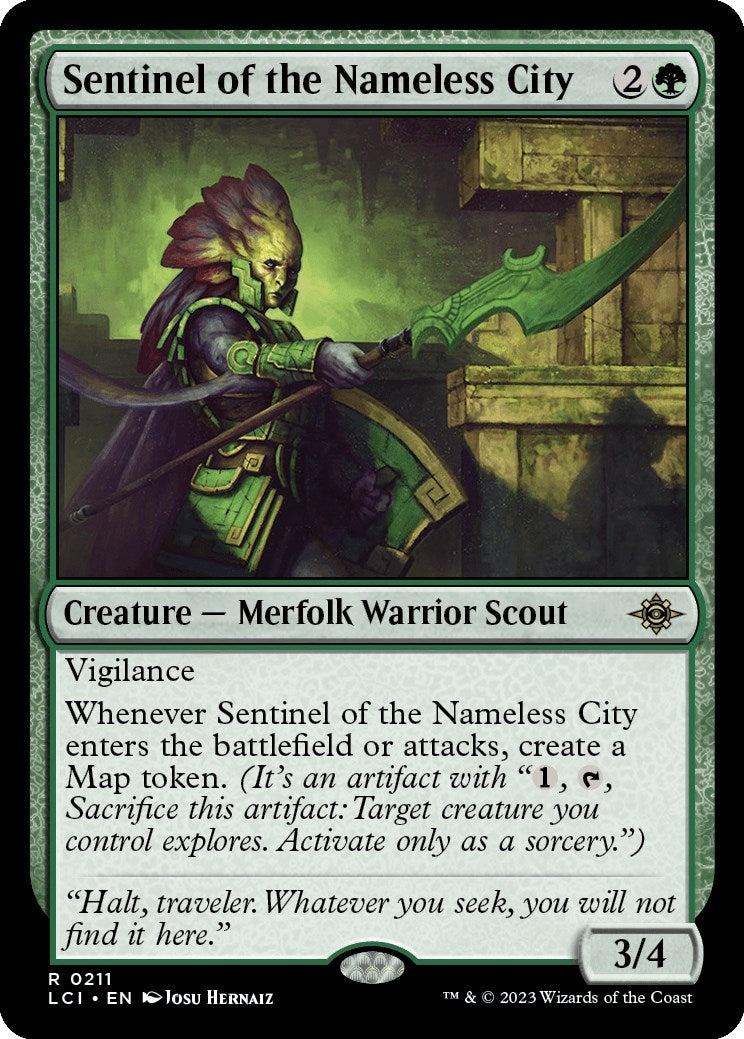 Image for Sentinel of the Nameless City (211) - Magic: The Gathering