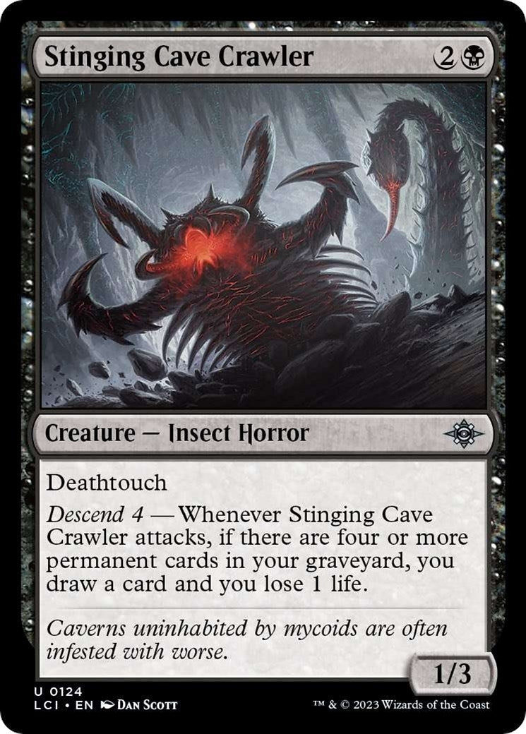 Image for Stinging Cave Crawler (124) - Magic: The Gathering
