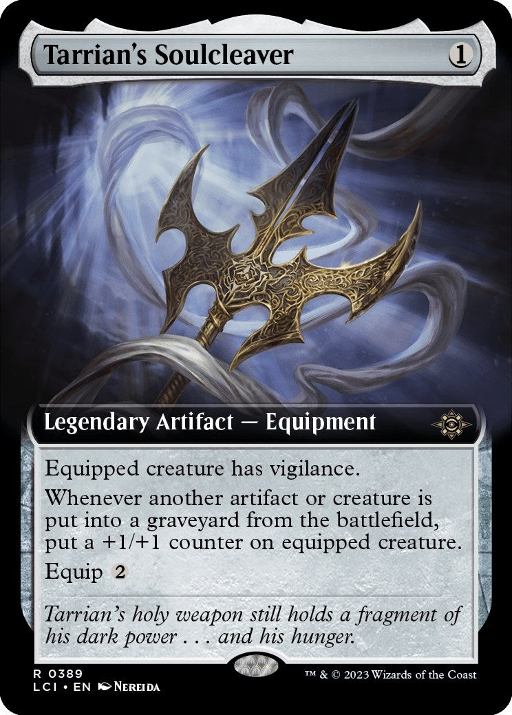 Image for Tarrian's Soulcleaver (Extended Art) (389) - Magic: The Gathering