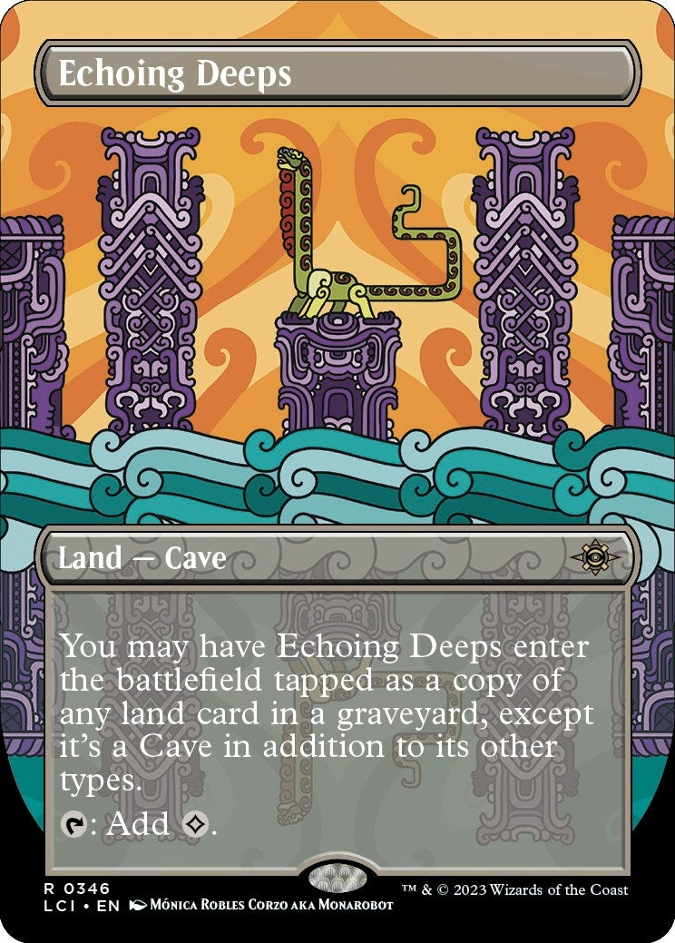 Image for Echoing Deeps (Borderless) (346) - Magic: The Gathering
