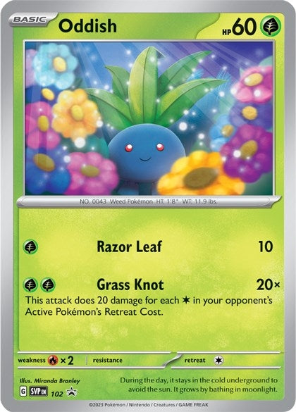 Image for Oddish - 102 (102) - Pokemon