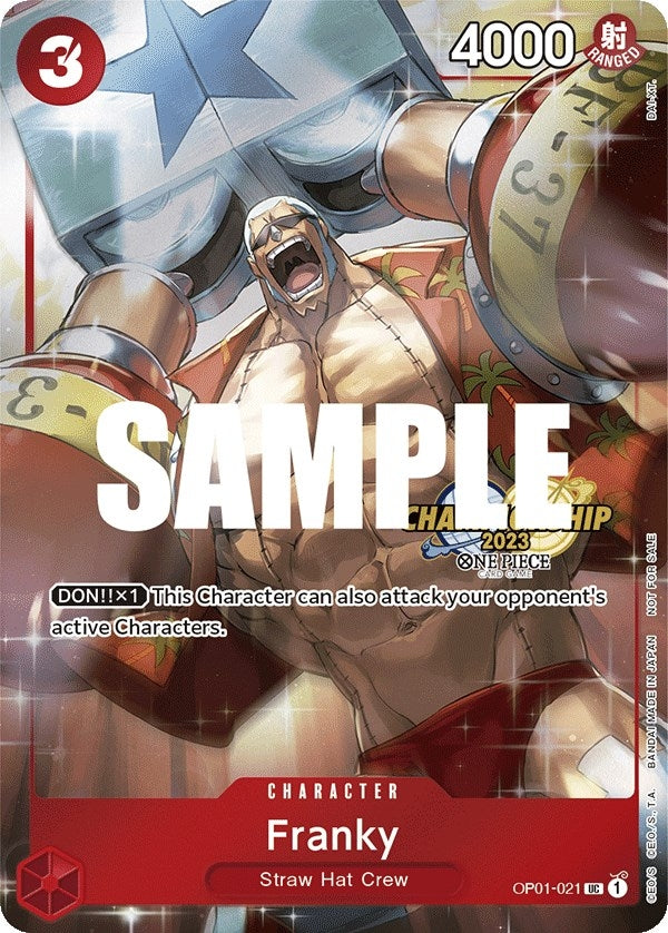 Image for Franky (CS 2023 Celebration Pack) (OP01-021) - One Piece Card Game