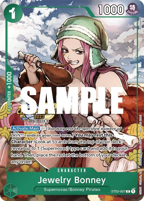 Image for Jewelry Bonney (CS 2023 Celebration Pack) (ST02-007) - One Piece Card Game