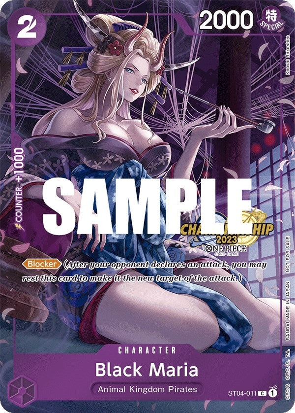 Image for Black Maria (CS 2023 Celebration Pack) (ST04-011) - One Piece Card Game