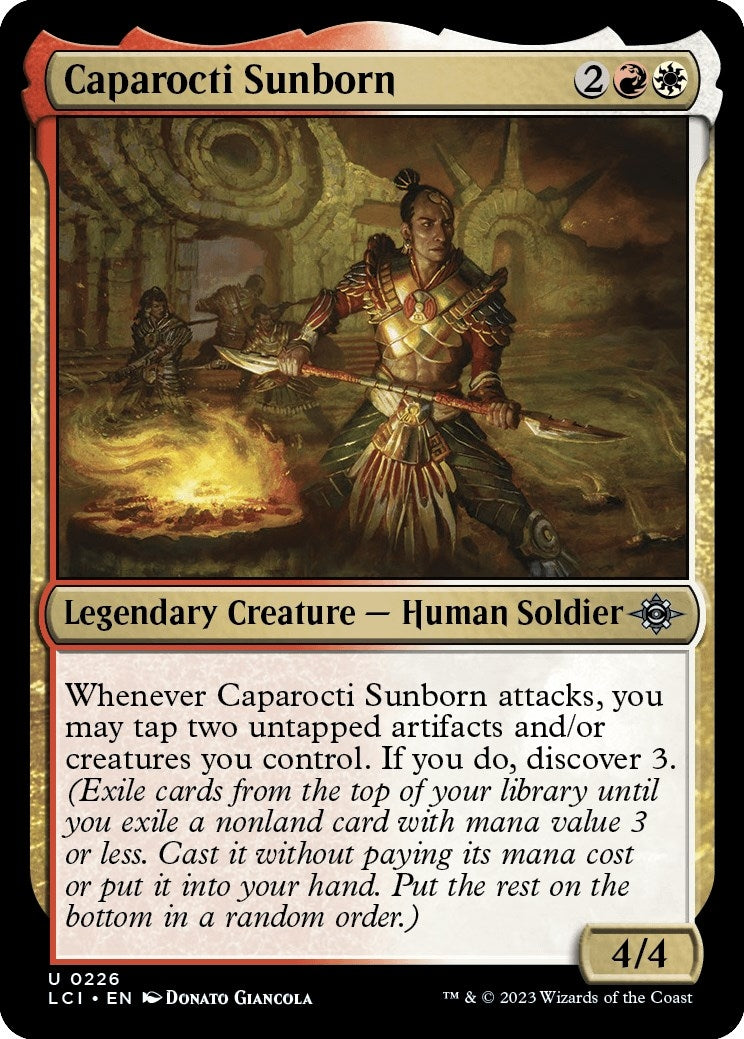 Image for Caparocti Sunborn (226) - Magic: The Gathering