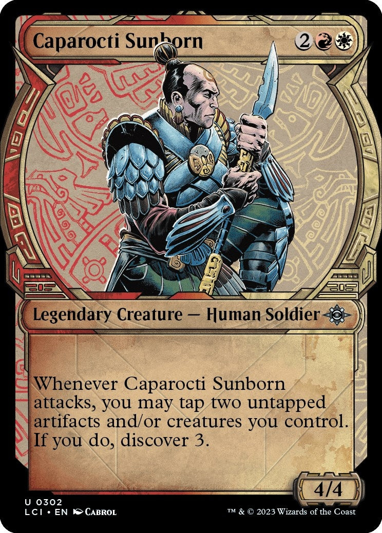Image for Caparocti Sunborn (Showcase) (302) - Magic: The Gathering