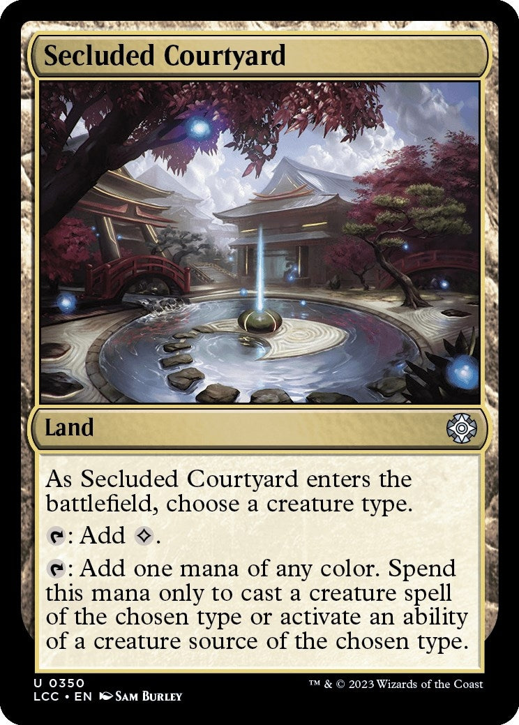 Image for Secluded Courtyard (350) - Magic: The Gathering