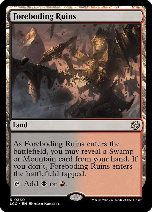 Image for Foreboding Ruins (330) - Magic: The Gathering