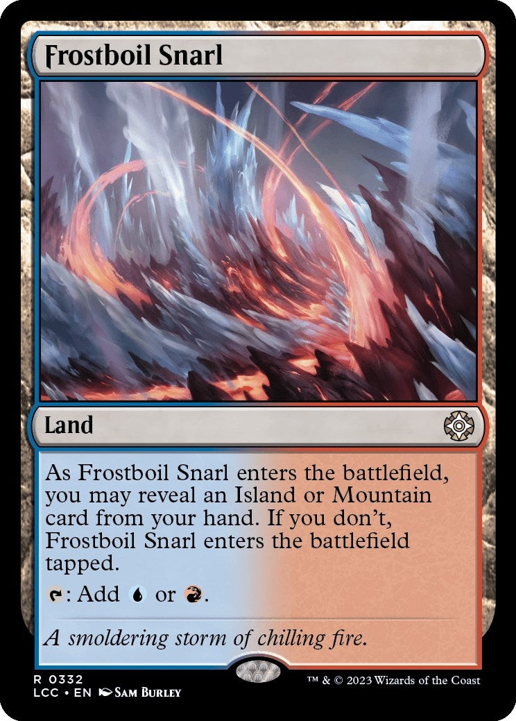 Image for Frostboil Snarl (332) - Magic: The Gathering