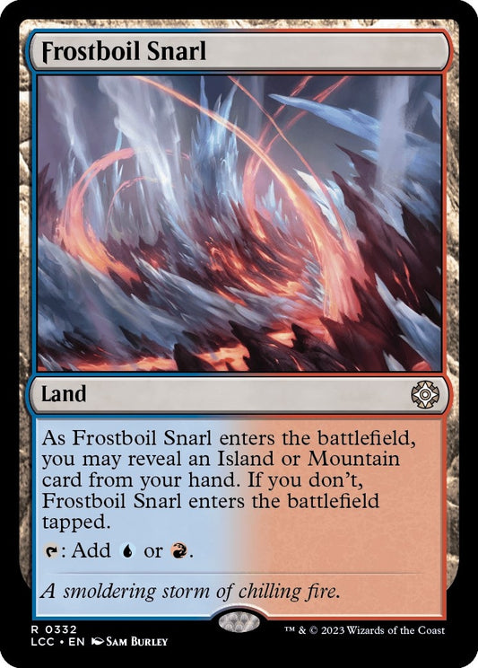 Image for Frostboil Snarl (332) - Magic: The Gathering